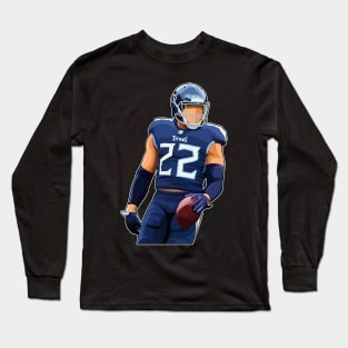 Derrick Henry #22 After Rushes Long Sleeve T-Shirt